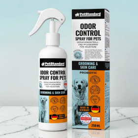 Дезодориращ спрей за кучета и котки PetStandard Odor Control с пробиотици, витамини и натурални масла 250 ml